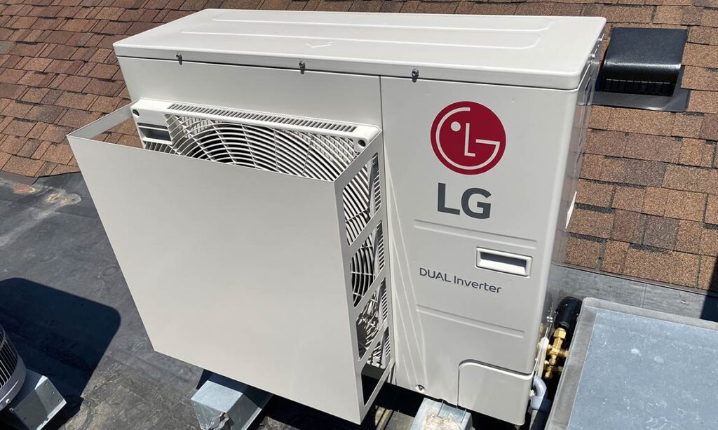 Photo of LG HVAC system